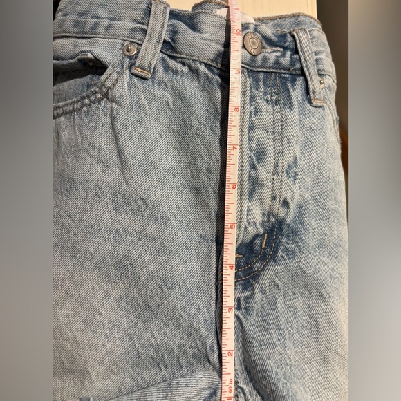 Pistola 100% Cotton High Waisted Denim Cut Off Shorts, Size 27 - Picture 9 of 10